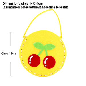 Set di cucito fai da te per borse per bambini