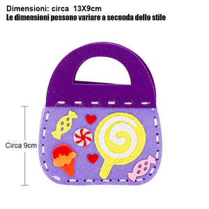 Set di cucito fai da te per borse per bambini