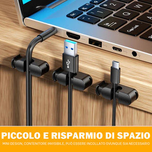 🌟Essenziali per la famiglia🎁Organizzatore per cavi a molla
