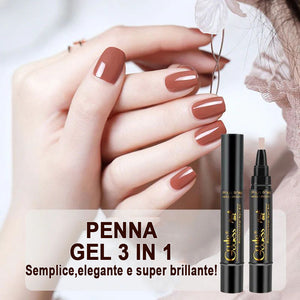 💅✨ Penna per smalto in gel 3 in 1 | Manicure veloce