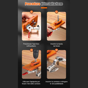 🖤35mm Hinge Hole Opener🔧📏🎁