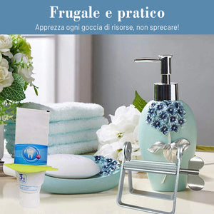 Spremi-dentifricio in metallo