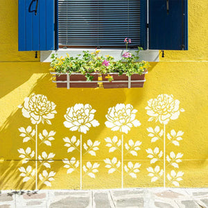 💐Modello per fiori grandi per recinzione da giardino🌻Decorazione fai da te