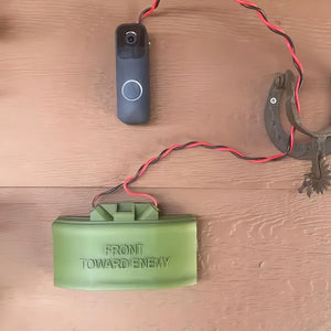 Prank - Decorazione per campanello a forma di miniera Claymore