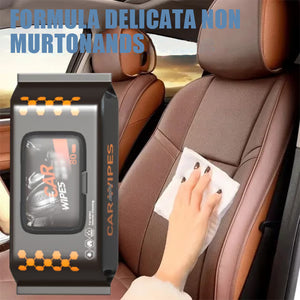 Salviette per la pulizia e la lucidatura degli interni auto (80 pezzi/confezione)