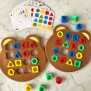 🌈Blocchi educativi a forma di orso