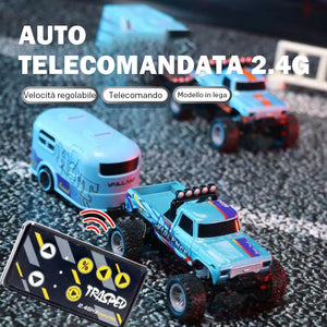 🔥 Mini giocattolo fuoristrada in lega telecomandato