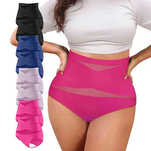 Intimo modellante a vita alta con incrocio taglie forti