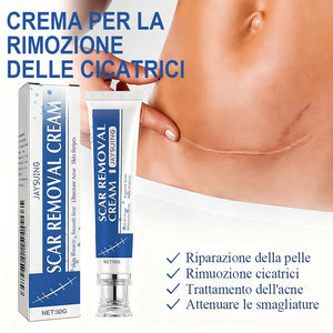 Crema riparatrice per cicatrici