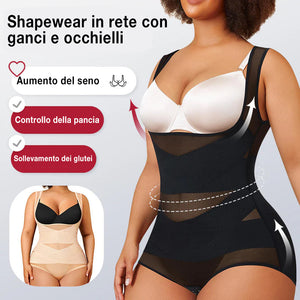 Body modellante per il sollevamento del seno e della pancia