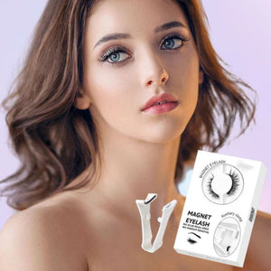 Ciglia magnetiche riutilizzabili con applicatore