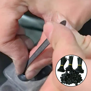 Fibbia universale per fascette stringicavo in nylon