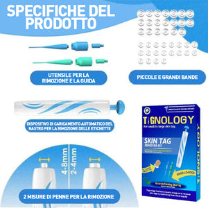 Strumento 2 in 1 per la rimozione delle verruche