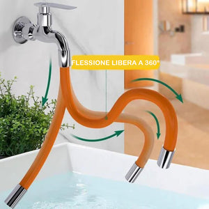 Prolunga flessibile per rubinetto dell'acqua per uso domestico