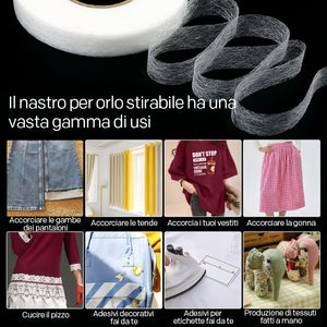 🔥🔥Nastro termoadesivo per tessuti