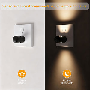 🏡💡 Luce notturna a LED intelligente con controllo automatico della luminosità✨