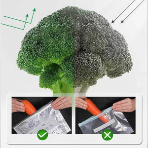 Sacchetti di alluminio richiudibili riutilizzabili per la conservazione (10 pezzi)