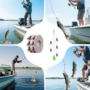 Set per la pesca a mosca artificiale con ami multipli