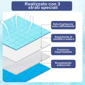 🧊Tappetino rinfrescante per cani (4 volte più efficace)