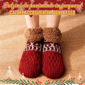 🧦 Calzini da pavimento Jacquard: calore e comfort a ogni passo