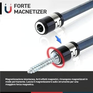 Punta per cacciavite ad anello magnetico