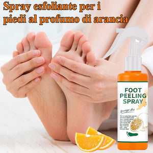 Spray esfoliante per i piedi migliora la pelle ruvida adatto a tutto il corpo