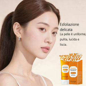 Gel esfoliante agli enzimi d'arancia