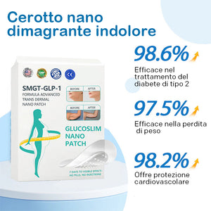 Nano Patch - Sollievo indolore e duraturo per diabete, obesità e salute cardiaca