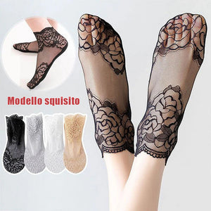 Calzini in pizzo alla moda da donna (3 paia)