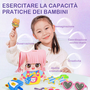 Kit per acconciature creative