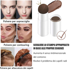 Un set di stencil e timbri per sopracciglia perfette (ACQUISTA 1 E RICEVI 1 GRATIS)