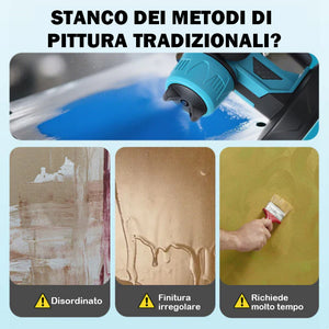 Spruzzatore di vernice elettrico senza fili