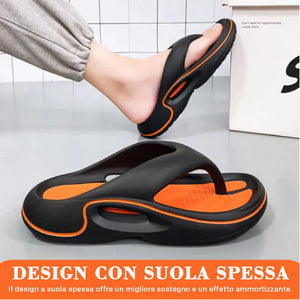 Comode infradito estive con suola spessa