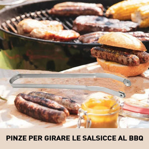 Pinza per girare salsicce BBQ