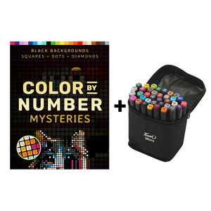 🎨100 puzzle da colorare con i numeri: fantastico libro da colorare