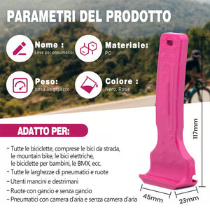 🚵Leva per pneumatici per bicicletta 2 in 1👨‍🔧