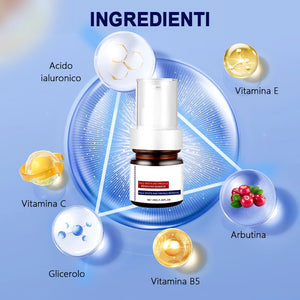 Crema sbiancante e anti-lentiggini alla vitamina C