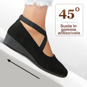 Scarpe ortopediche piatte, comode, leggere, antiscivolo e traspiranti per le donne