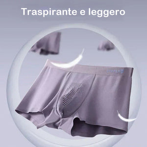 Biancheria intima da uomo con terapia magnetica e massaggio