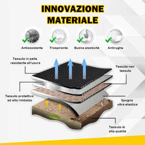 Coprisedili per auto in filamento di viscosa traspiranti e antiscivolo!