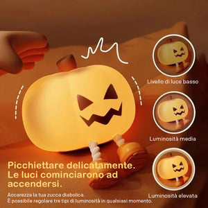 🎃Luce notturna a forma di zucca