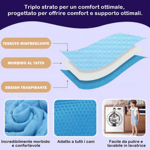 🧊Tappetino rinfrescante per cani (4 volte più efficace)
