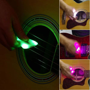 Plettro luminoso per chitarra