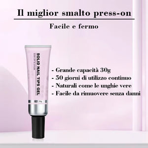 Set di colla solida magica per unghie Set manicure 3 in 1