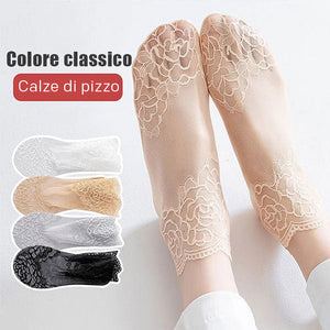 Calzini in pizzo alla moda da donna (3 paia)