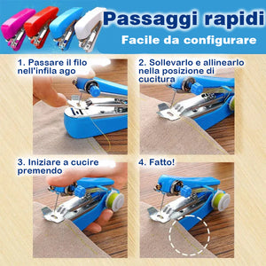 Macchina da cucire manuale portatile