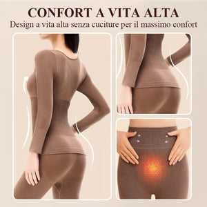 Completo intimo termico da donna