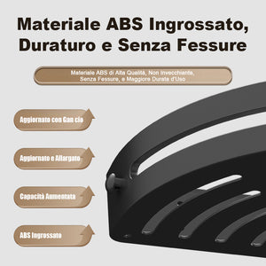 Mensola triangolare per bagno