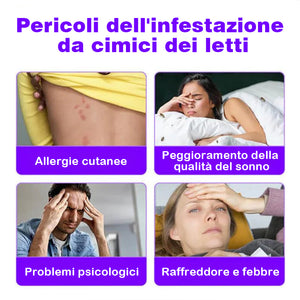 Stufa elettromagnetica repellente per insetti contro le cimici