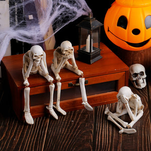 🔥Decorazioni a forma di teschio malvagio per Halloween